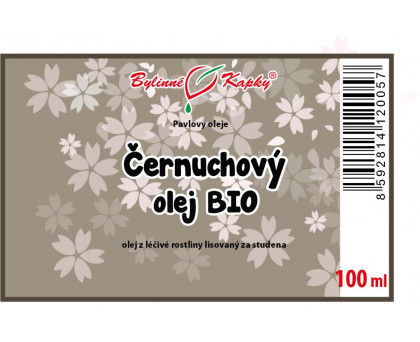 Černuchový olej BIO 100 ml - Bylinné Kapky