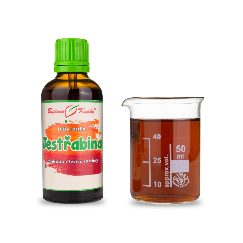 Jestřabina - Duše rostlin tinktura 50 ml - Bylinné Kapky