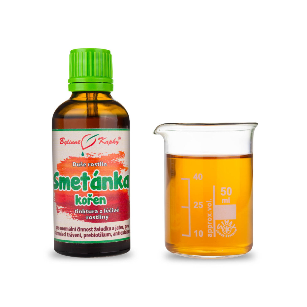 Smetanka (pampeliška) kořen - Duše rostlin tinktura 50 ml - Bylinné Kapky