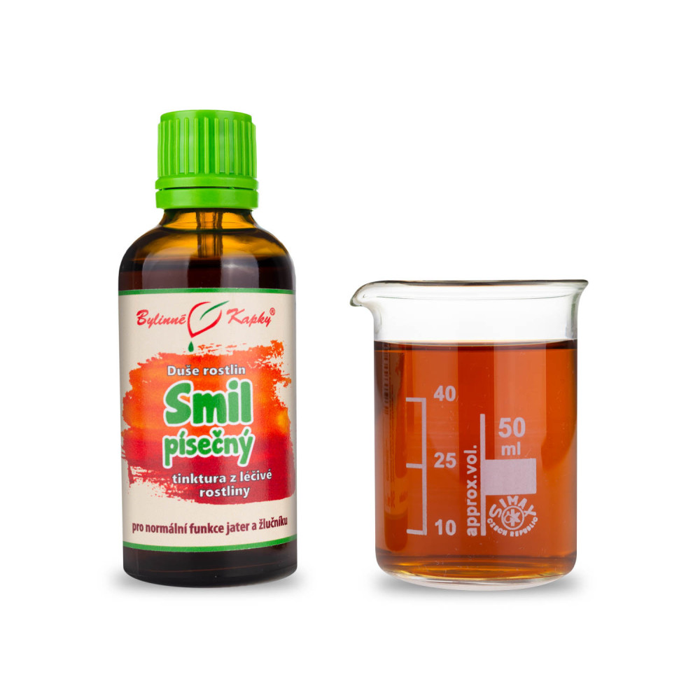 Smil - Duše rostlin tinktura 50 ml - Bylinné Kapky