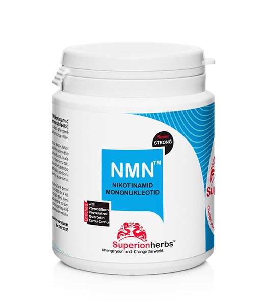 NMN - Nikotinamid-mononukleotid komplex 90 kapsl. - Superionherbs