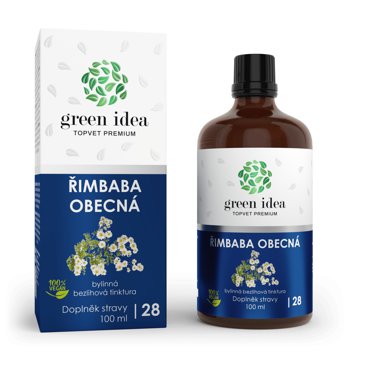 Řimbaba obecná  bezlihová tinktura 100ml - Green idea
