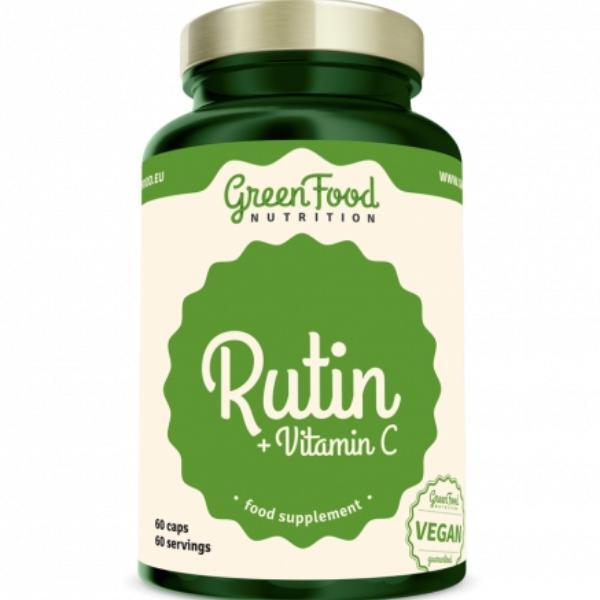 Rutin + Vitamin C 60 kapslí - GreenFood