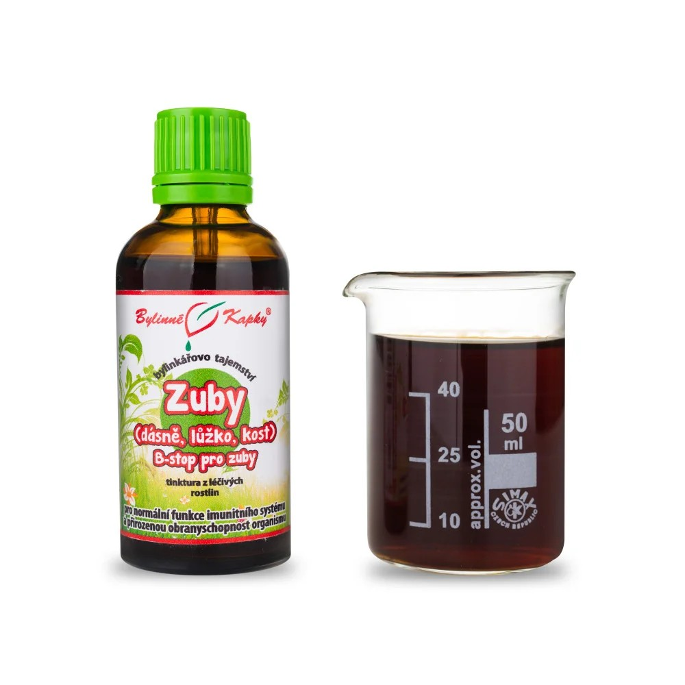 Zuby tinktura 50 ml - Bylinné Kapky