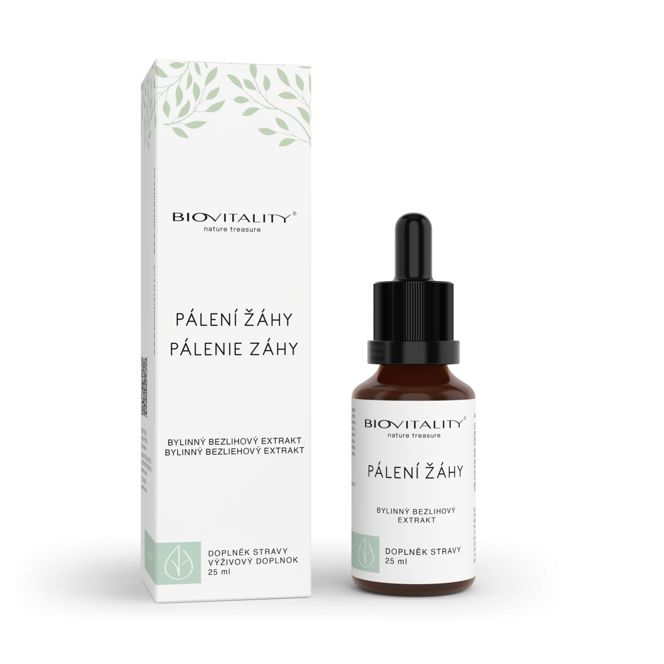 Pálení žáhy bylinný bezlihový extrakt 25 ml - Topvet