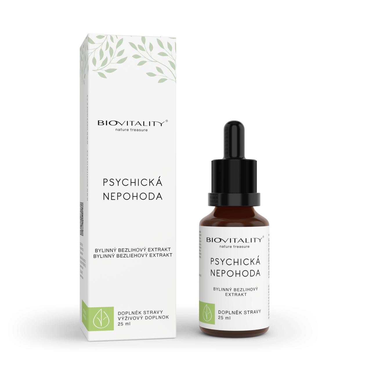Psychická nepohoda bylinný bezlihový extrakt 25 ml - Topvet