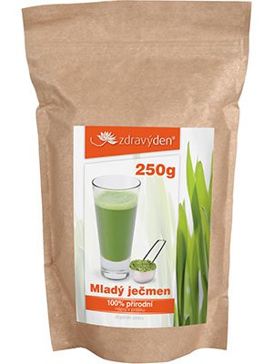 Mladý ječmen BIO 250 g - Zdravý den
