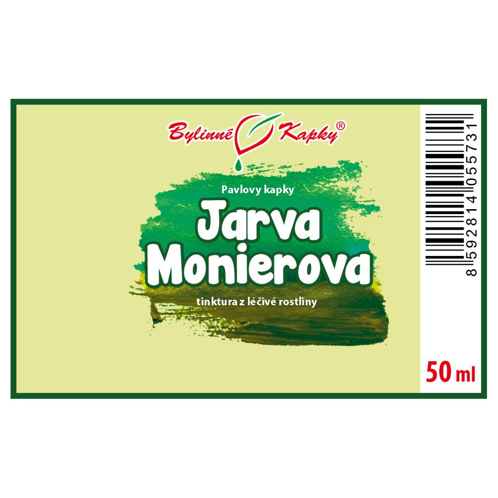 Jarva Monierova tinktura 50 ml - Bylinné Kapky