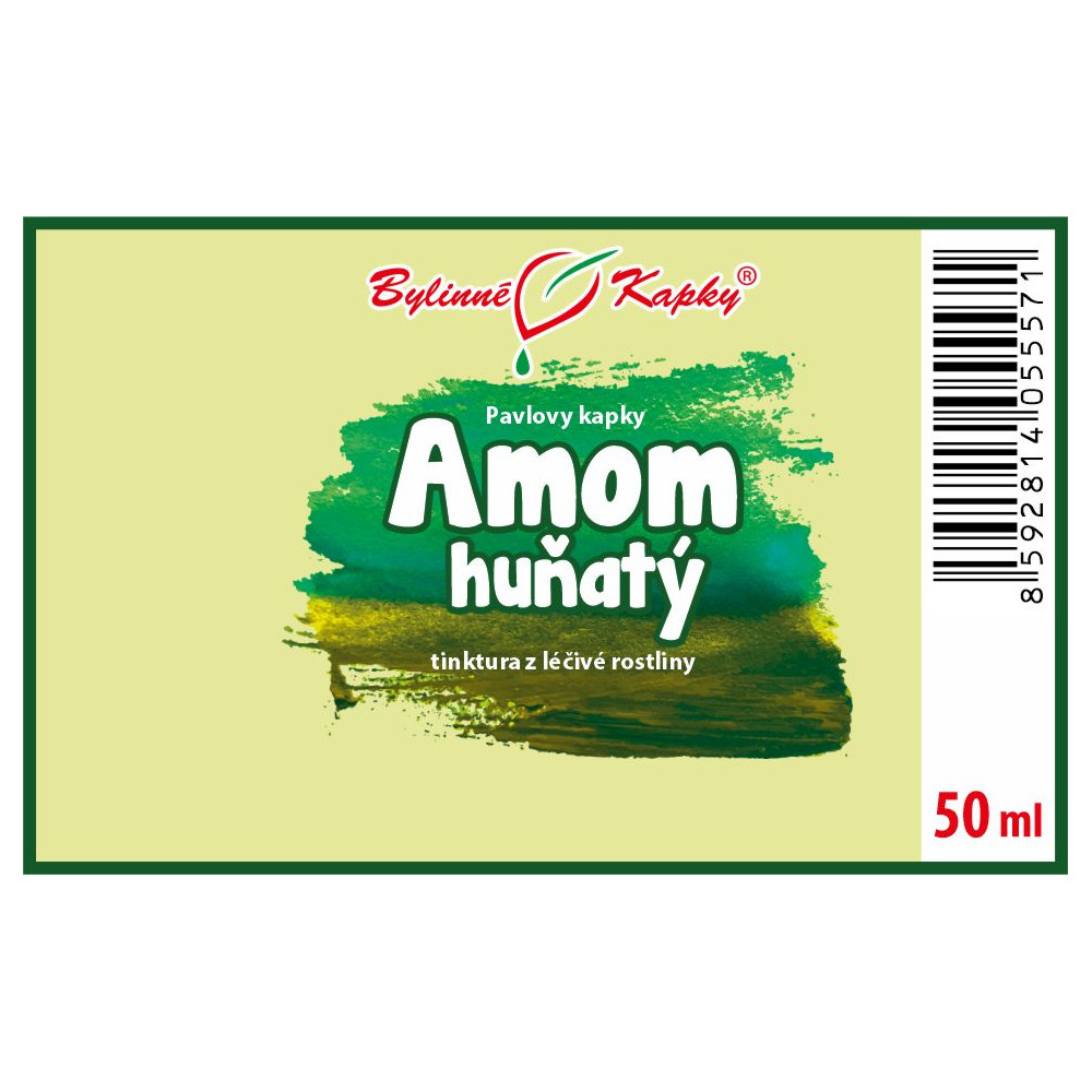 Amom huňatý tinktura 50 ml - Bylinné Kapky