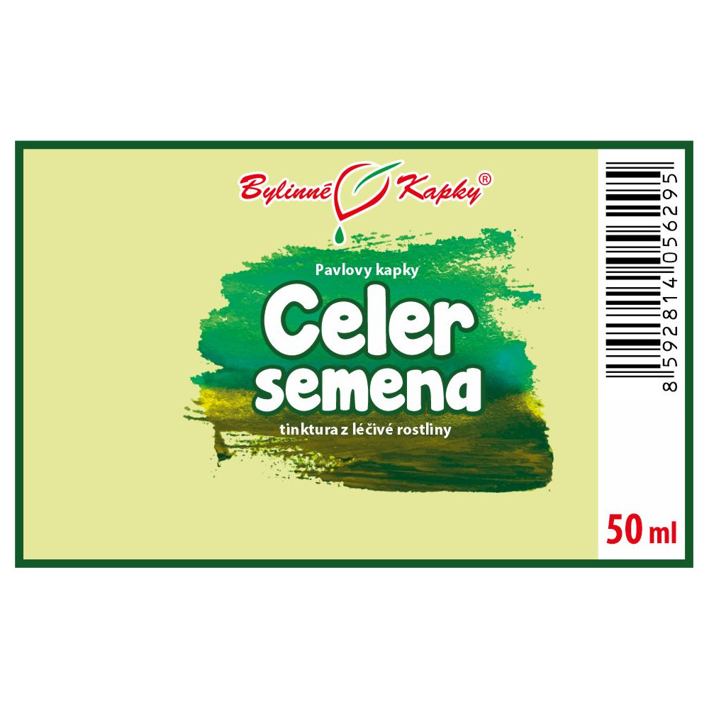 Celer semena tinktura 50 ml - Bylinné Kapky