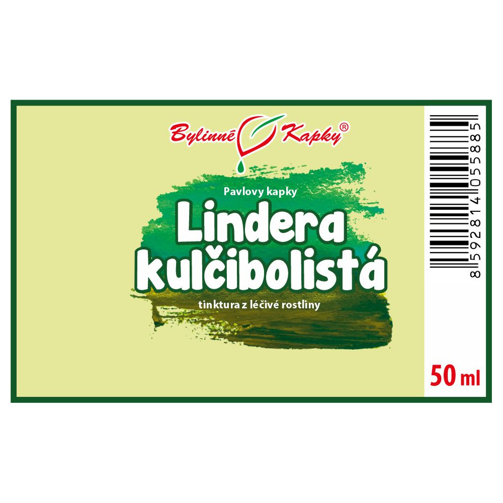 Lindera tinktura 50 ml - Bylinné Kapky