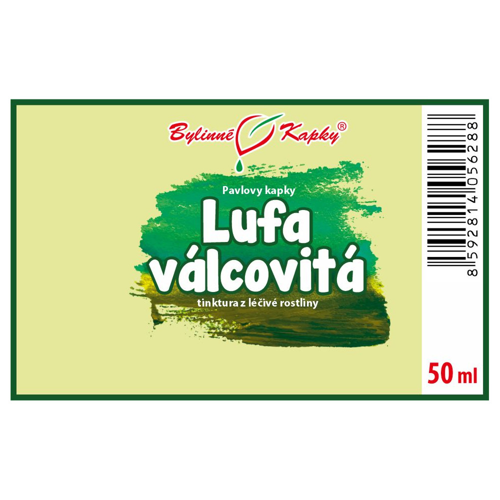 Lufa válcovitá tinktura 50 ml - Bylinné Kapky