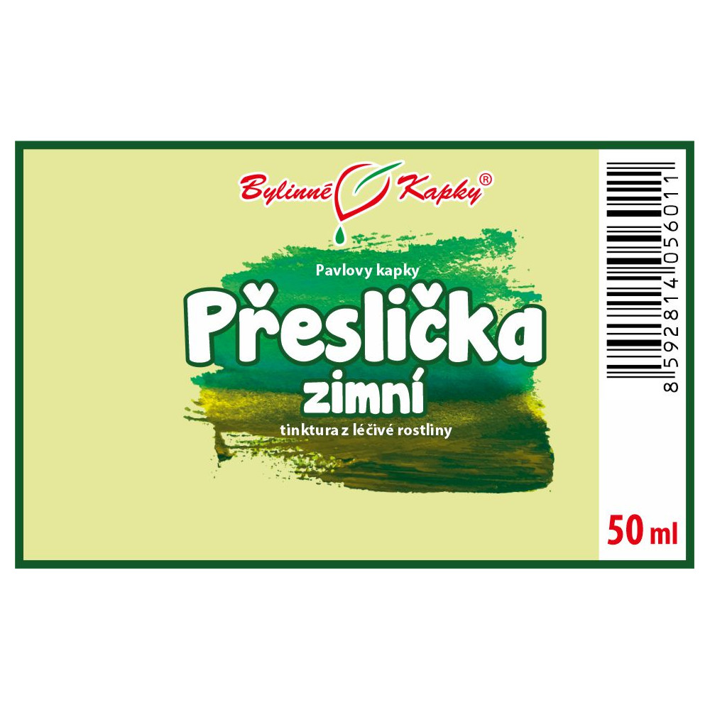 Přeslička zimní tinktura 50 ml - Bylinné Kapky