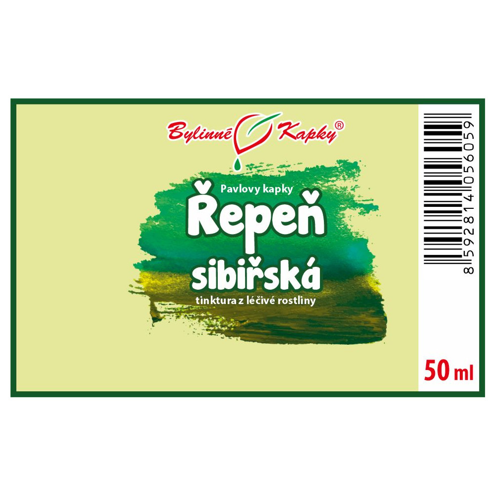 Řepeň sibiřská tinktura 50 ml - Bylinné Kapky