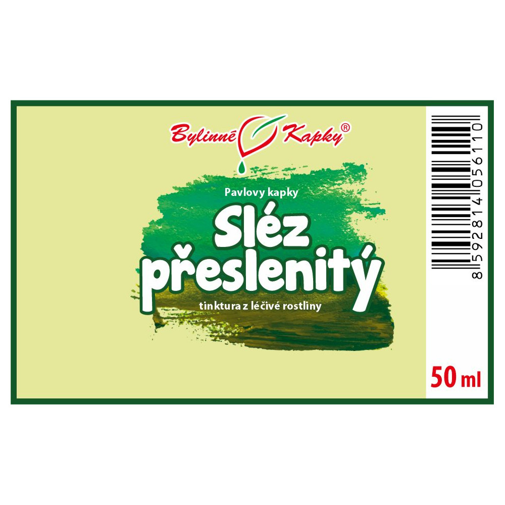 Sléz přeslenitý tinktura 50 ml - Bylinné Kapky