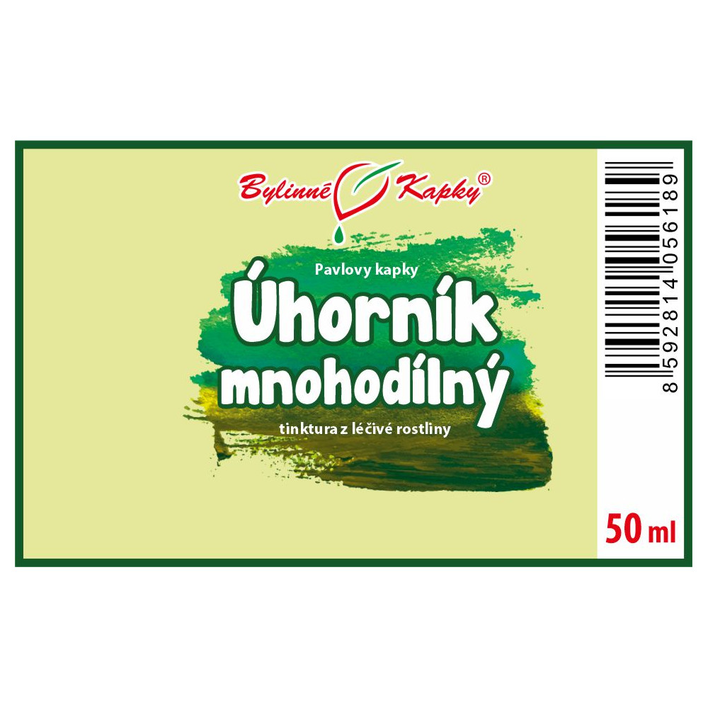 Úhorník mnohodílný tinktura 50 ml - Bylinné Kapky