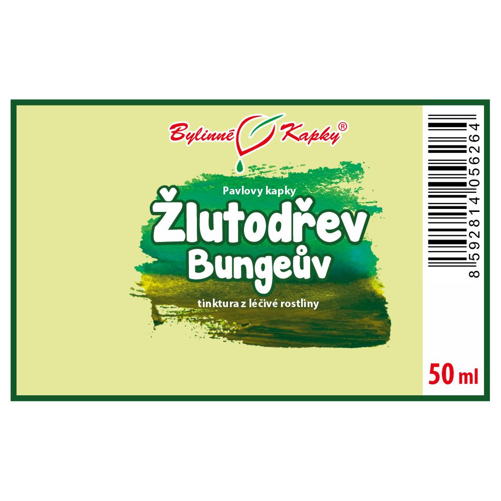 Žlutodřev Bungeův tinktura 50 ml - Bylinné Kapky