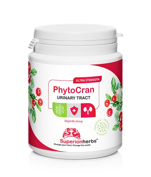 PhytoCran – Brusinka komplex 90 kapsl. - Superionherbs