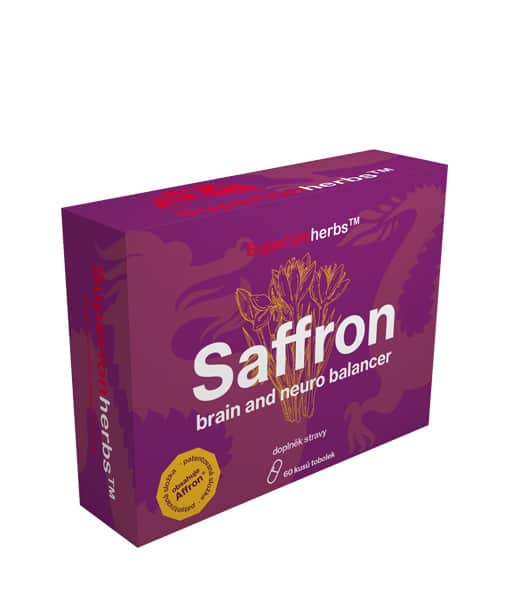 Saffron  60 kapsl. - Superionherbs
