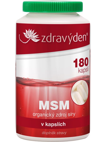 MSM 180 kapslí - Zdravý den
