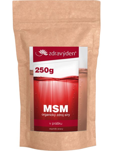 MSM prášek 250g - Zdravý den