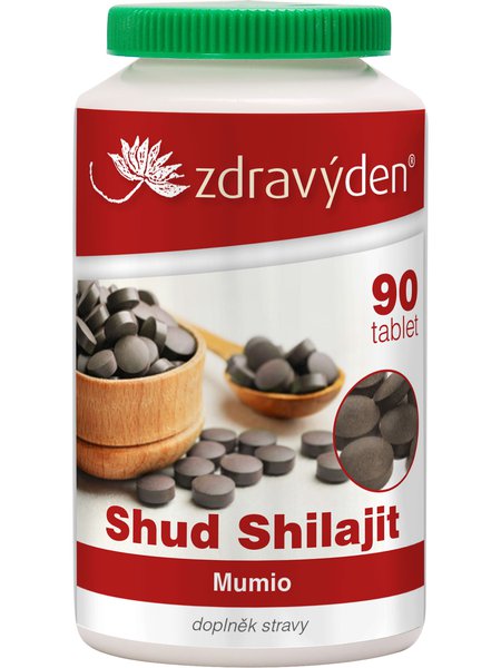 Shud Shilajit (mumio) 90 kapslí - Zdravý den
