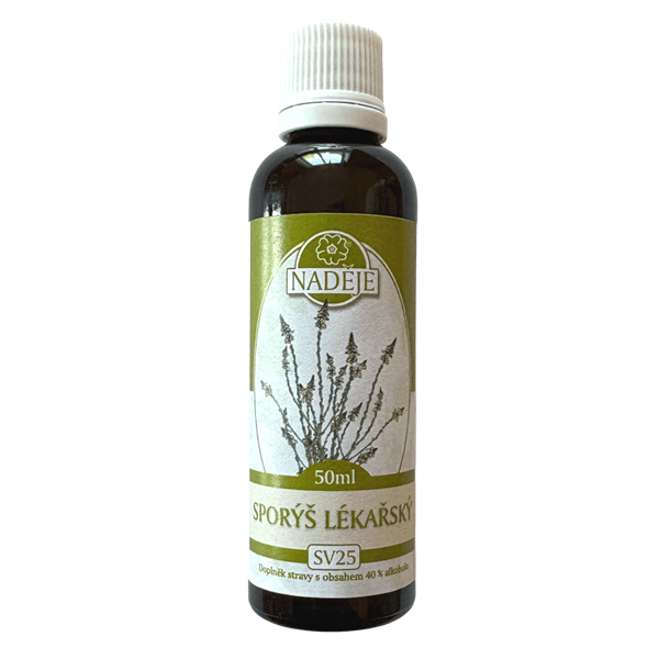 Sporýš lékařský SV 50 ml - Naděje Podhorná