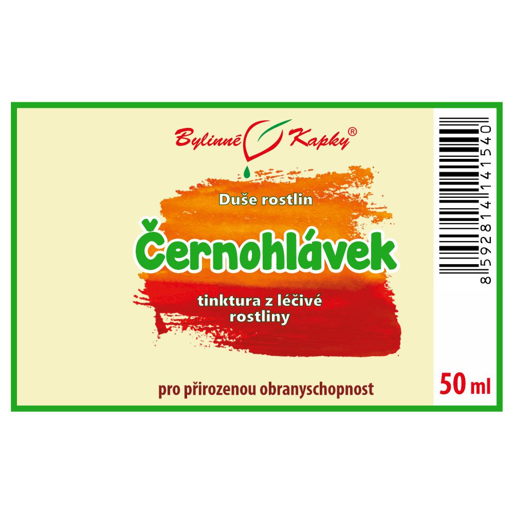Černohlávek - Duše rostlin tinktura 50 ml - Bylinné Kapky