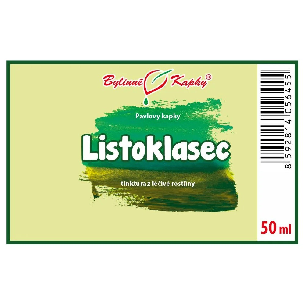 Listoklasec tinktura 50 ml - Bylinné Kapky