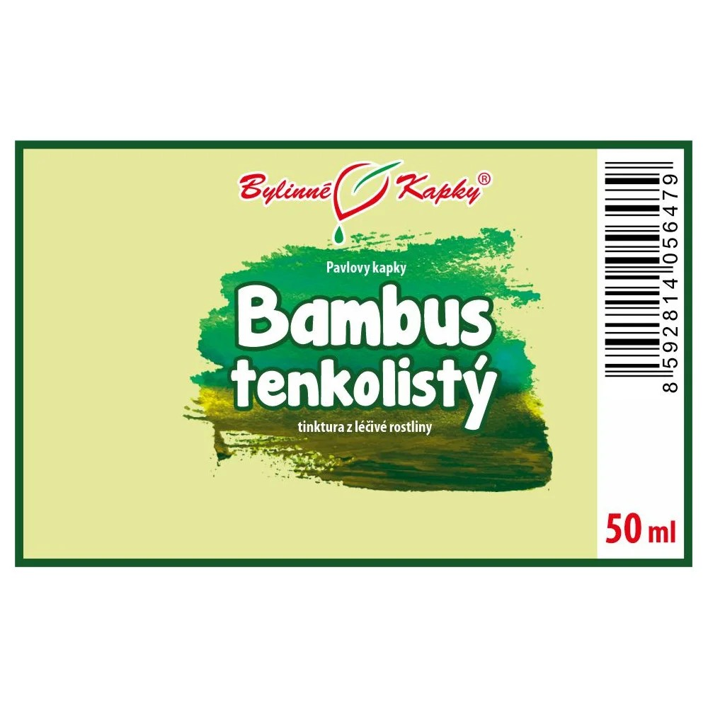 Bambus tenkolistý tinktura 50 ml - Bylinné Kapky