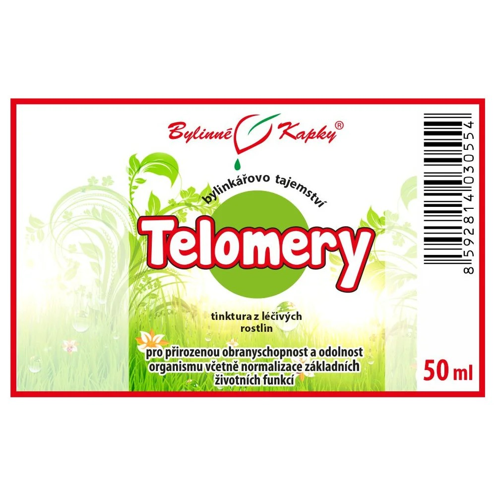 Telomery tinktura 50 ml - Bylinné Kapky