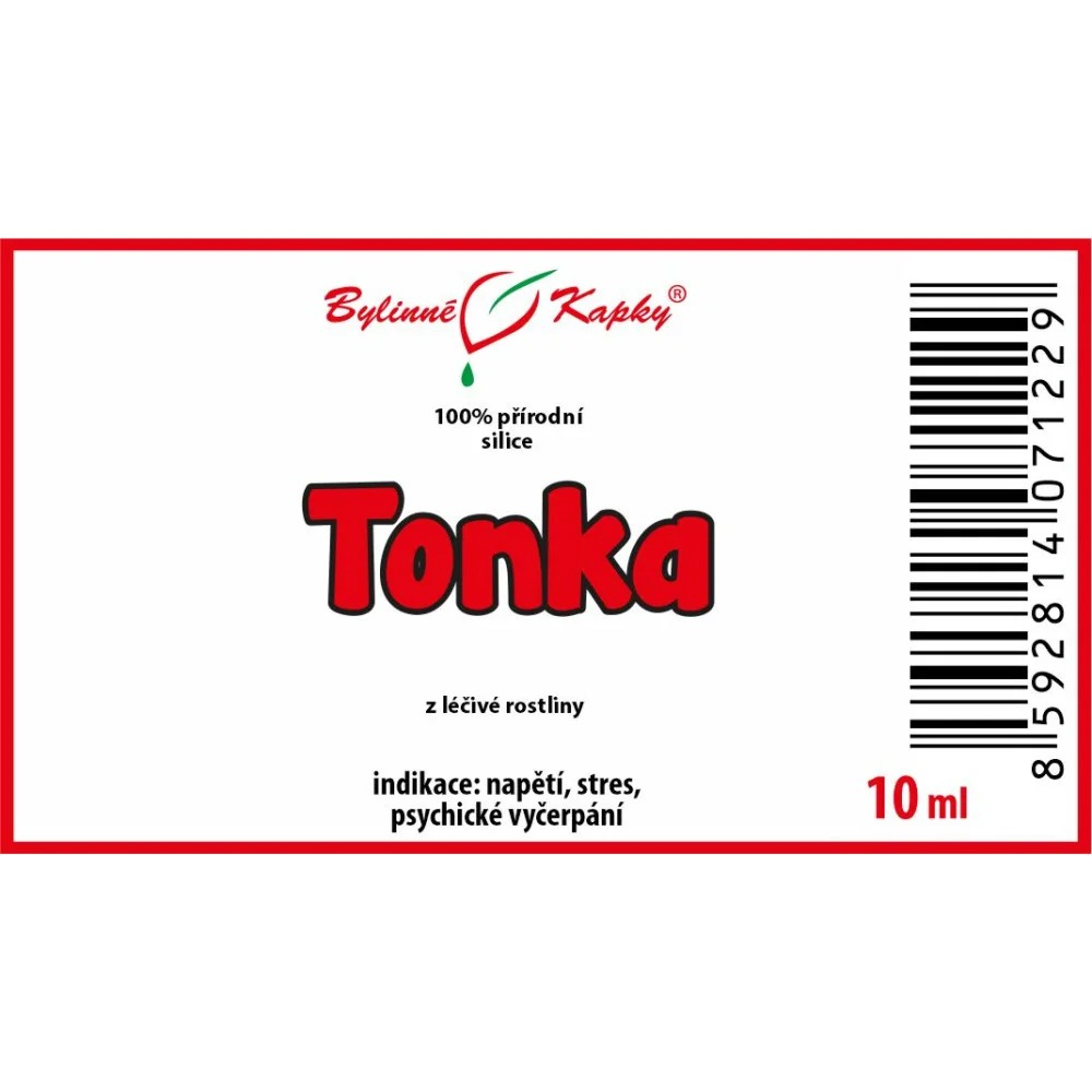 Tonka 100 % přírodní silice (směs éterických) olejů 10 ml - Bylinné Kapky