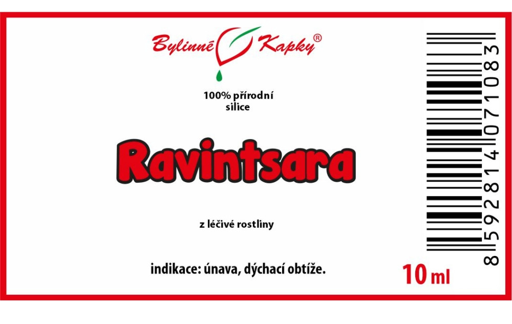 Ravintsara - 100% přírodní silice 10 ml - Bylinné Kapky