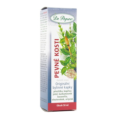 Pevné kosti  bylinné kapky 50 ml - Dr. Popov