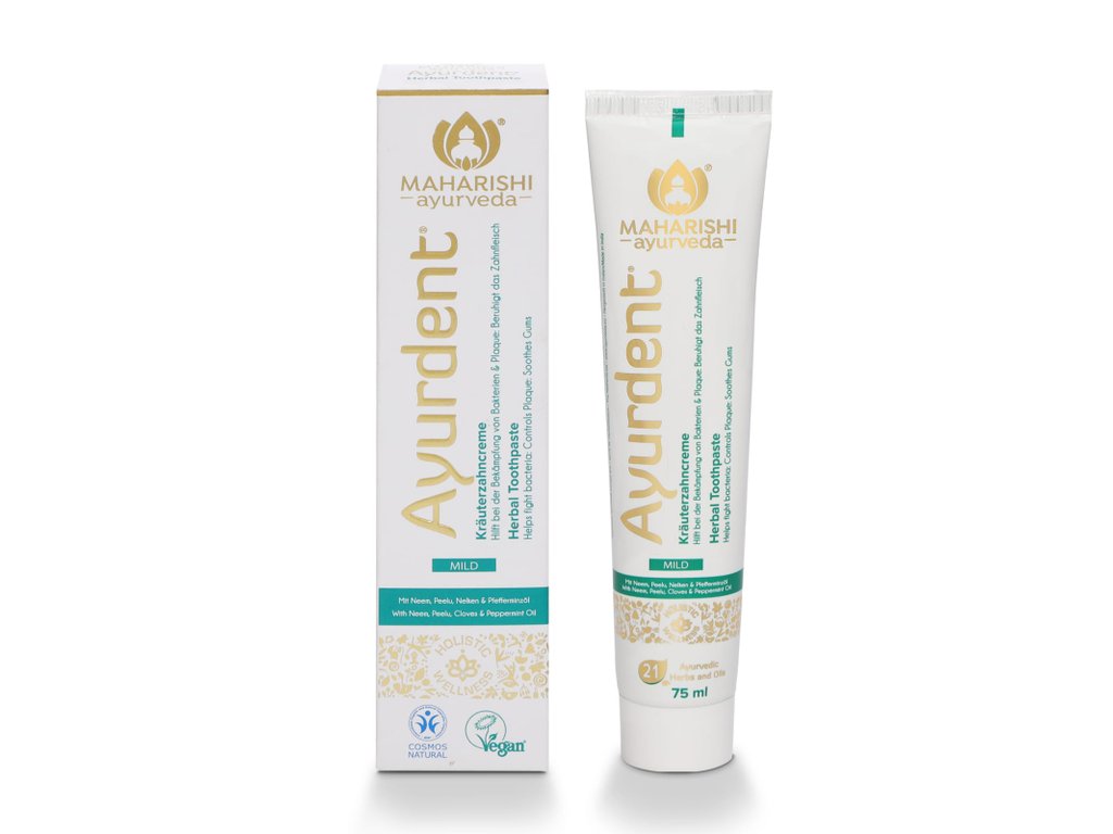 Ayurdent mild bylinná zubní pasta 75 ml - Maharishi Ayurveda
