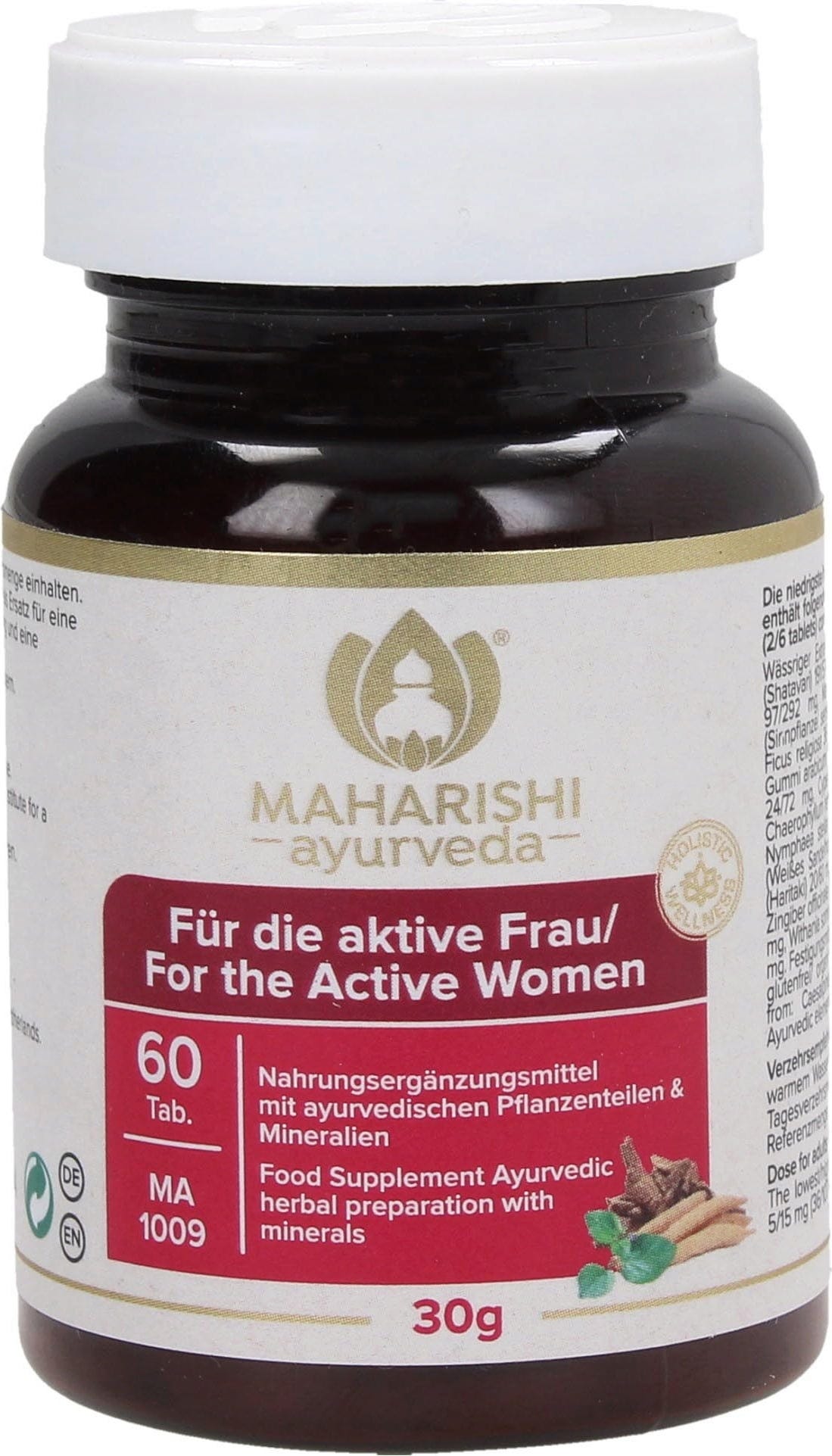For the Active Women 60 tobol. - Maharishi Ayurveda