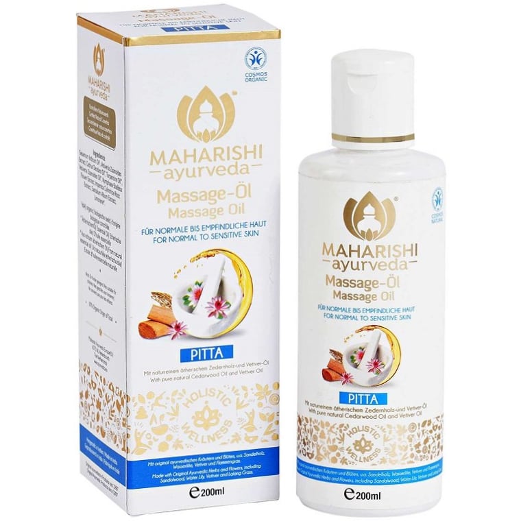 Pitta masážní olej 200 ml - Maharishi Ayurveda