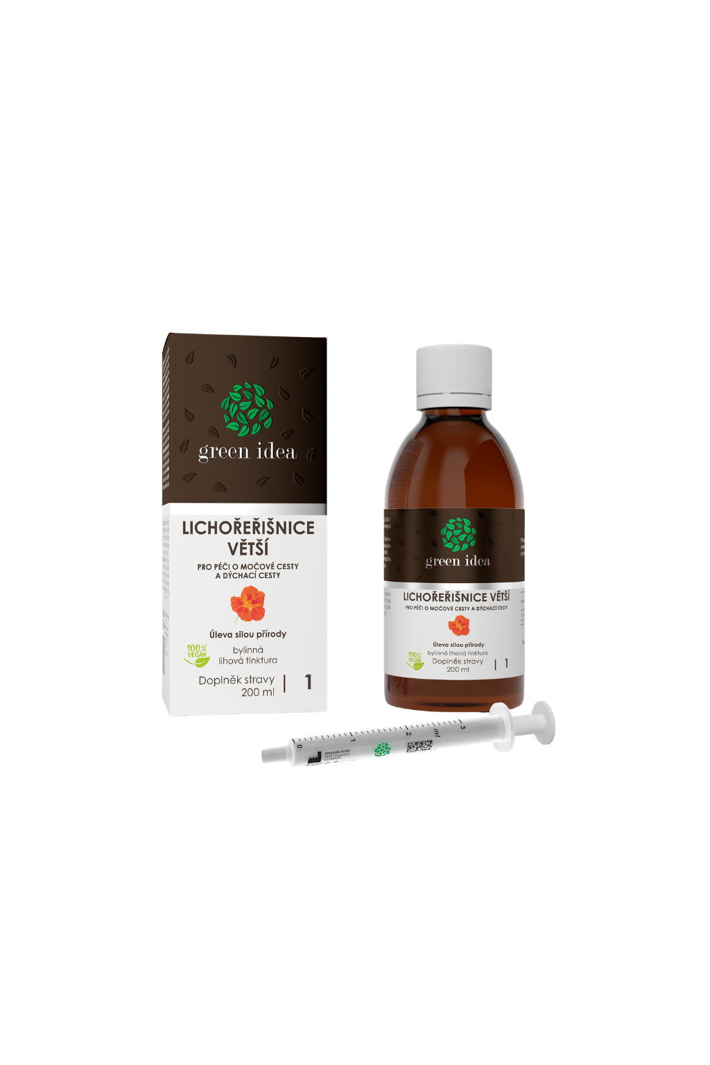 Lichořeřišnice tinktura 200 ml - Green idea