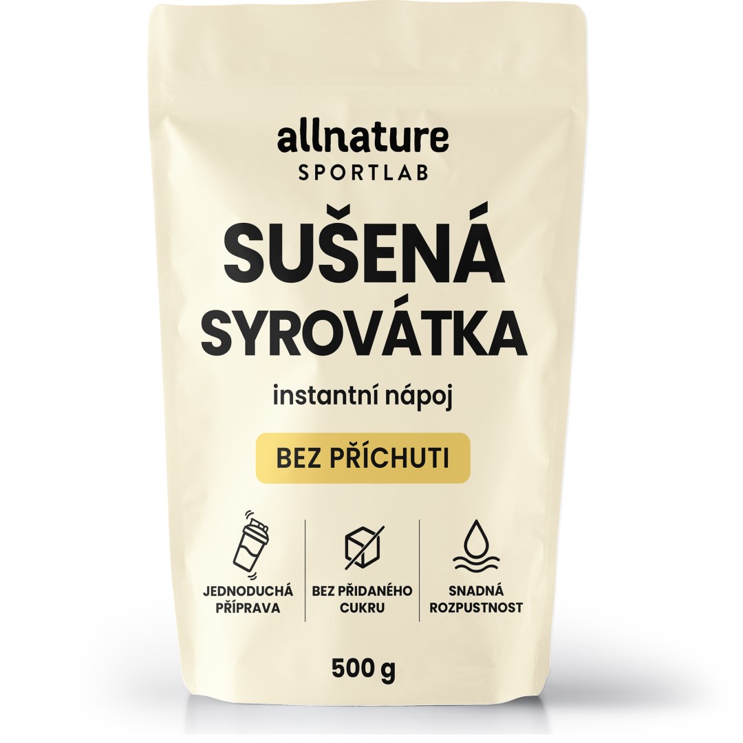 Syrovátka sušená 500 g - Allnature