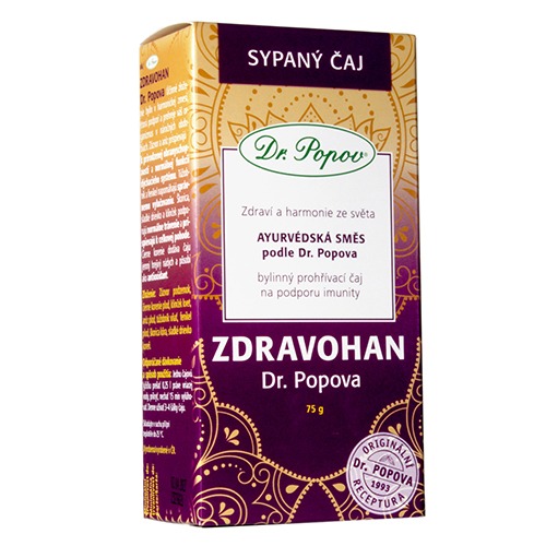 Zdravohan ayurvédská sypaná směs 75g - Dr. Popov