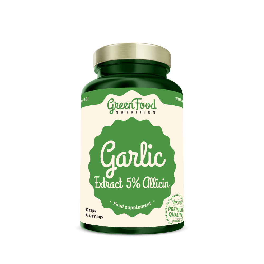 Extrakt z česneku 90 kapslí - GreenFood