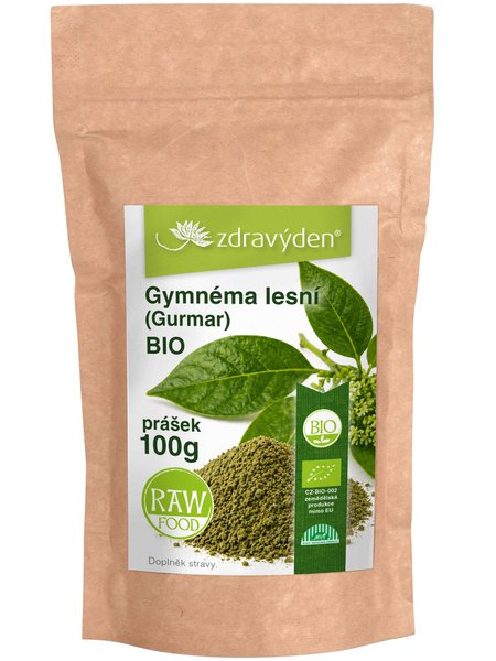 Gymnéma lesní (Gurmar) BIO prášek 100g - Zdravý den