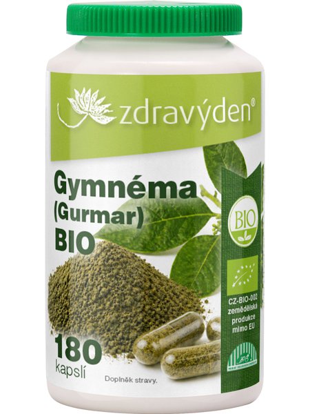 Gymnéma lesní (Gurmar) BIO 180 kapsl. - Zdravý den