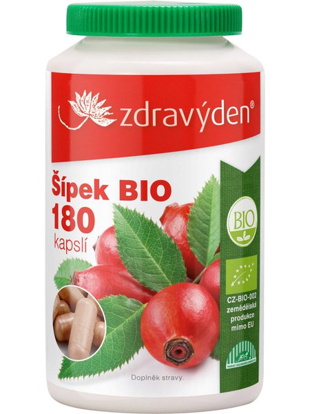  Šípek BIO 180 kapslí - Zdravý den